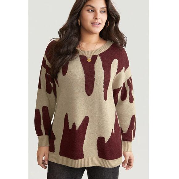 NWT Bloomchic Supersoft Essentials Sweater - Size 14/16 1X - Picture 1 of 8